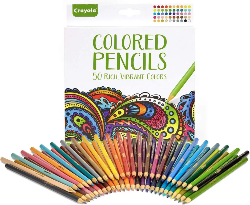 Chronic illness gifts- colored pencils